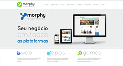 Desktop Screenshot of morphy.com.br