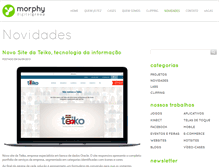 Tablet Screenshot of morphy.com.br